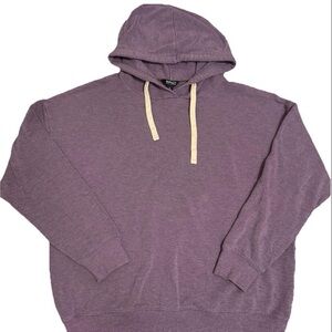 Girls Casual Buffalo David Bitton Purple Cotton Polyester Classic Hoodie Size M